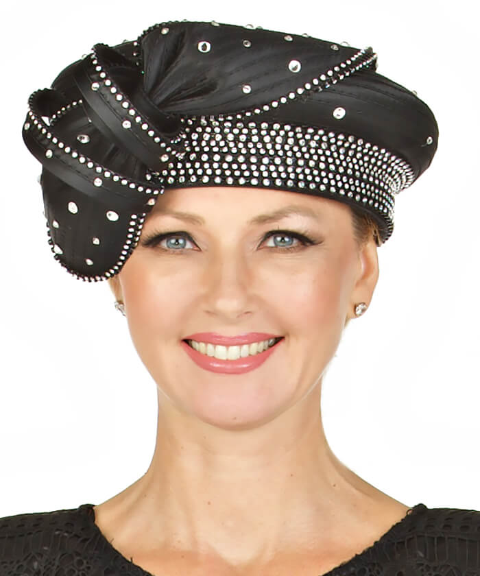 Giovanna Hat HR22124-BK