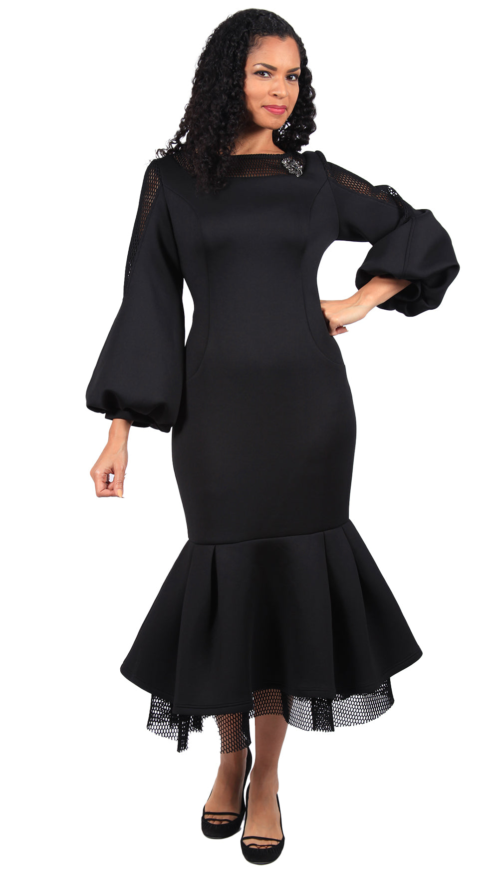Diana 1 Piece Scuba Dress 8659 Size 10-24 – fitrite fashions