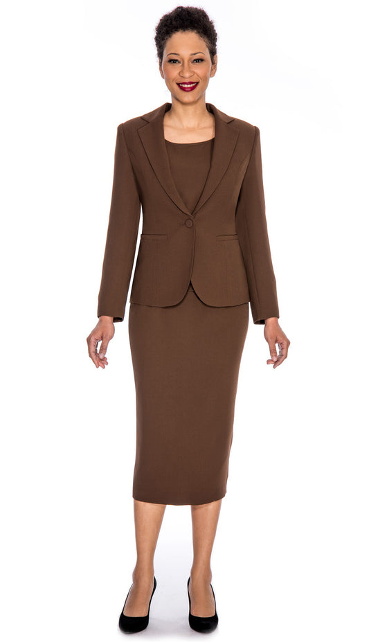 Giovanna 3 Piece Skirt Suit 0707-CH Size 18W-28W