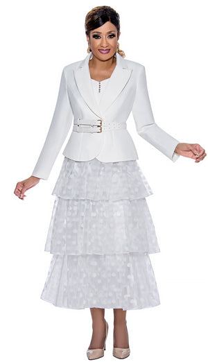 Dorinda Clark Cole 2 Piece Skirt Suit 4522-OH size 22W