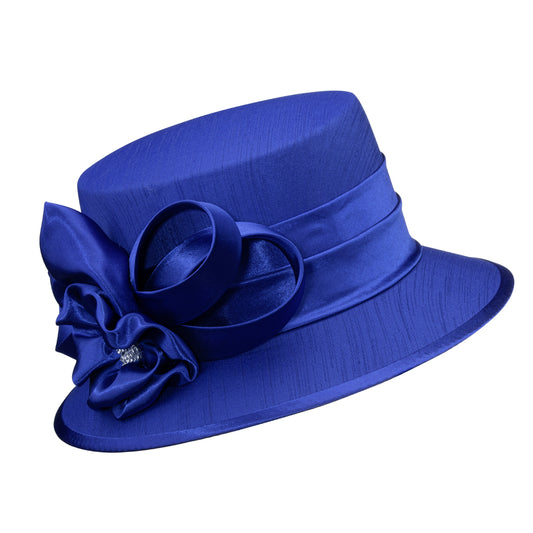 Giovanna Fabric Covered Hat HM944-ROY