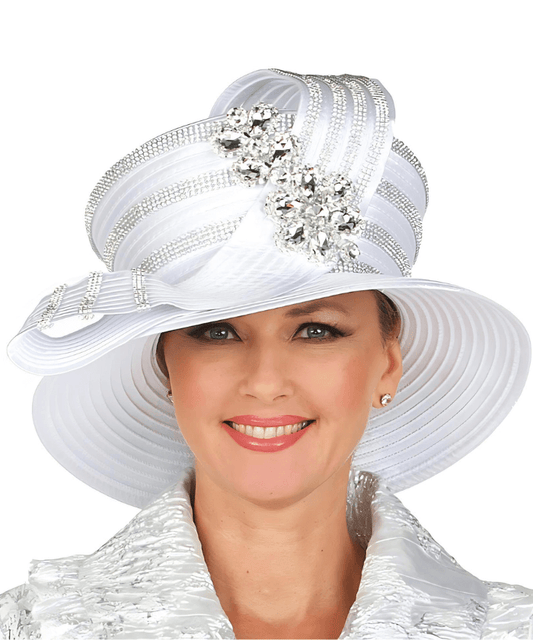 Giovanna Hat HR22133-WH