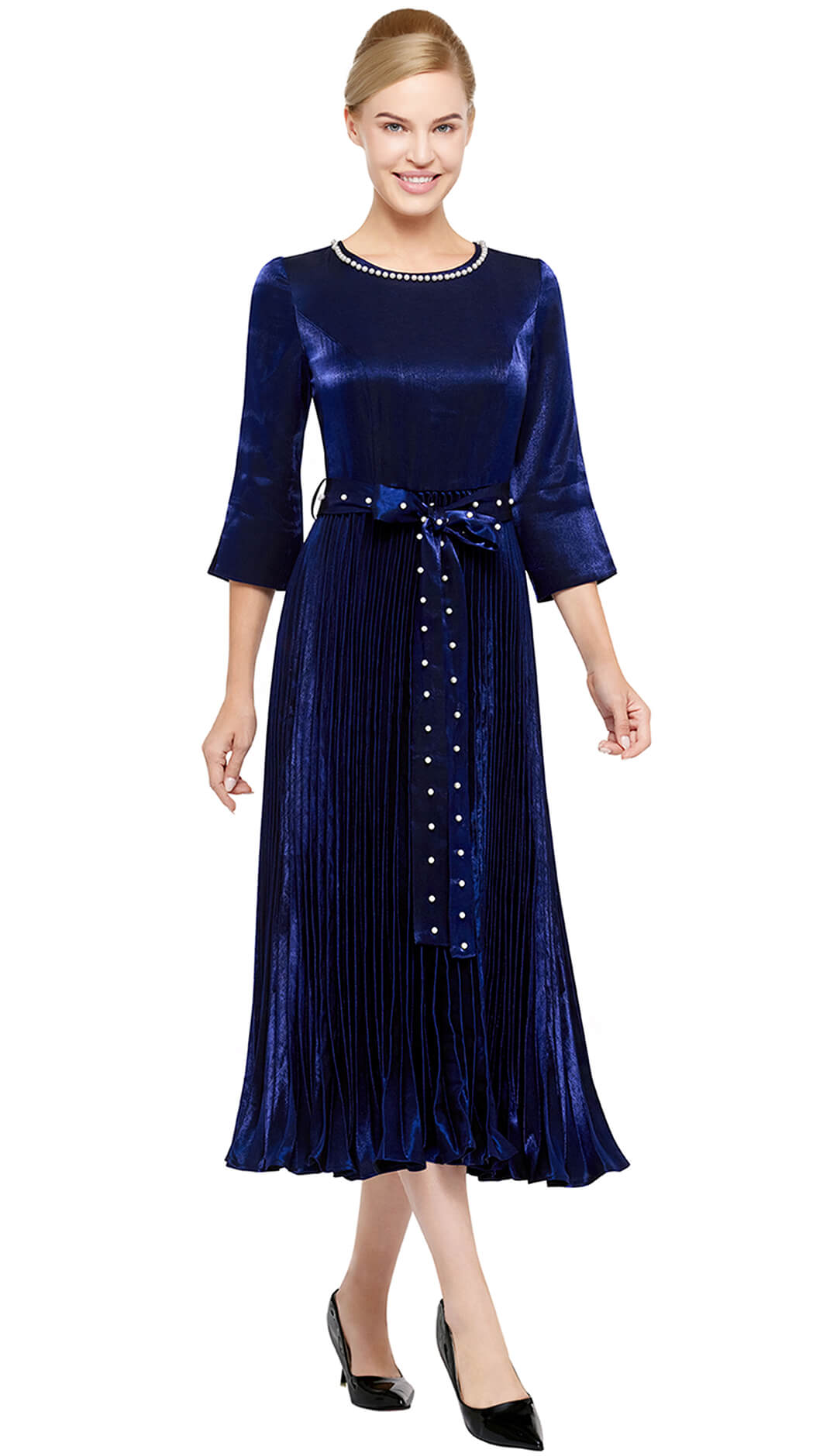 Nina Nischelle 1 Piece Dress 2994-Purple Size 8-24 – fitrite fashions