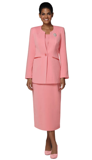 Nina Massini 3 Piece Skirt Suit 3021 Sizes 6-28