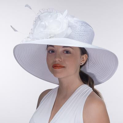 Red Satin Ribbon Veil Pillbox Hat