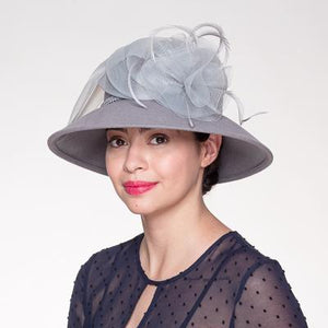 Women's Hat, Church Hat, Felt Hat