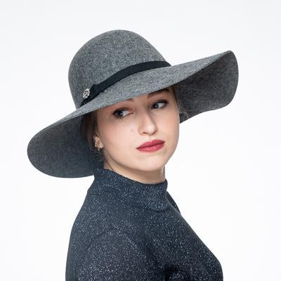 Women's Hat, Church Hat, Wool Felt Hat