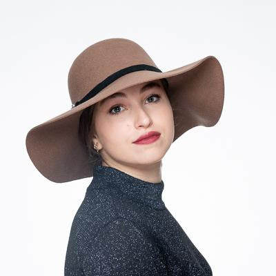 Women's Hat, Church Hat, Wool Felt Hat