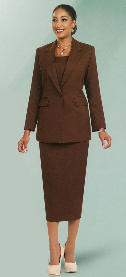 benmarc,usher suit,2295,brown