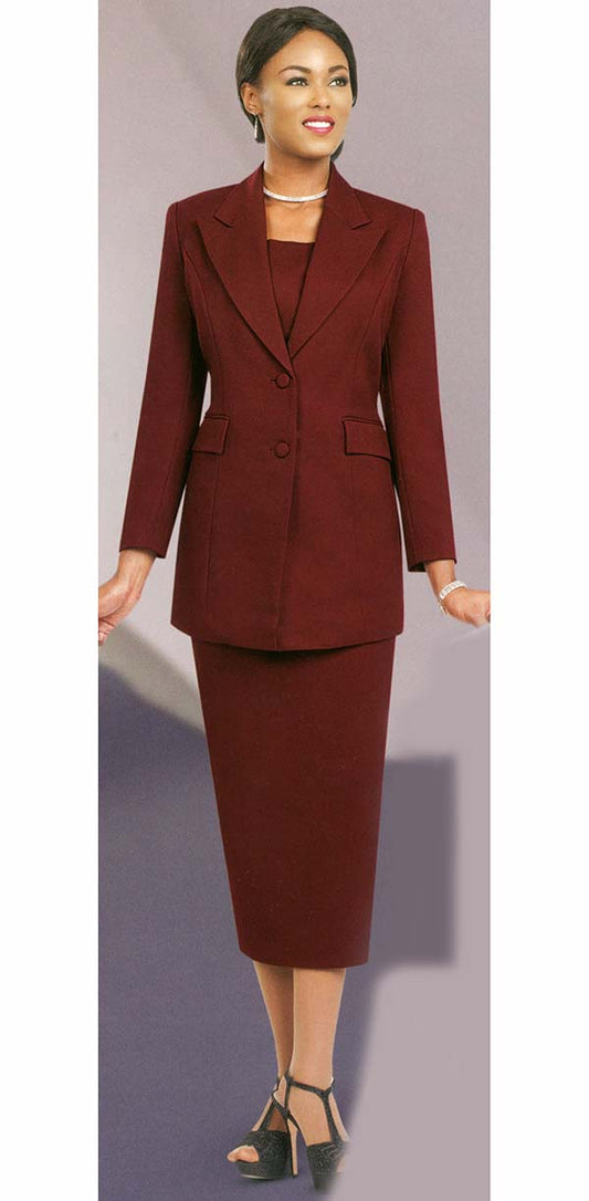 benmarc, 2299, burgundy usher suit
