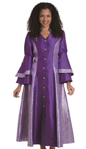 diana, 8147, purple-silver robe